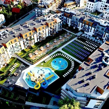 Bel Mare Aqua Family Miedzyzdroje Z Ogrodkiem-Parking Za Free!!! * Мендзыздрое