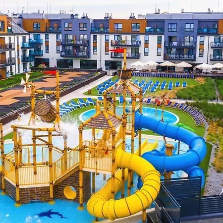 Апартаменты Bel Mare Aqua Family Miedzyzdroje Z Ogrodkiem-Parking Za Free!!! *